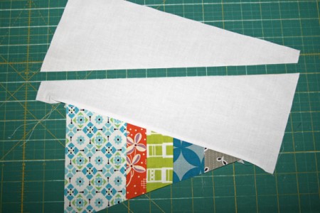 FITF: scrappy triangles – a quilt block tutorial | Film in the Fridge